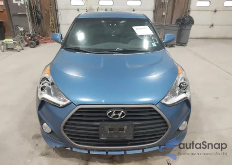 2016 Hyundai Veloster Turbo Rally Edition from USA, damaged, VIN KMHTC6AE9GU261241
